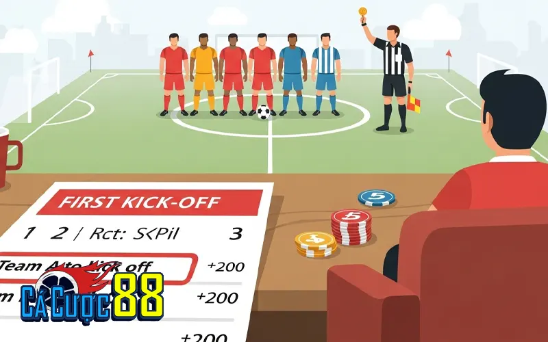 Cách hoạt động của kick off betting
